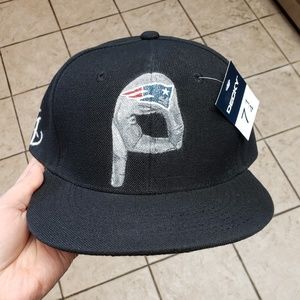 SOLD Hand painted Patriots hat